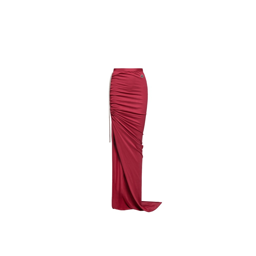 [Moncler X Rick Owens] Long skirt SS26 MU01F8H02 89AHD 46E