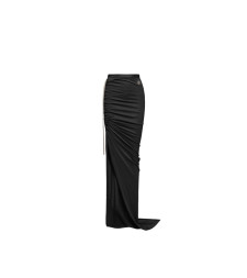 [Moncler X Rick Owens] Long skirt SS26 MU01F8H02 89AHD 999