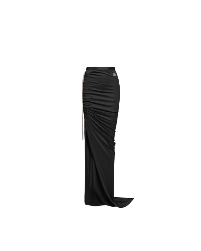 [Moncler X Rick Owens] Long skirt SS26 MU01F8H02 89AHD 999