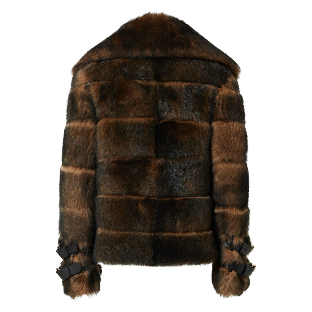 [Fendi] Leather Jacket FW25 AYLH FM5426 F0QD9