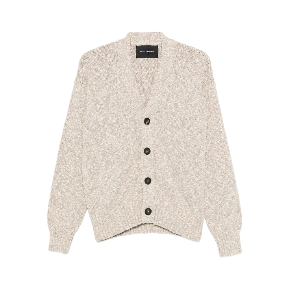 [TAGLIATORE] Cardigan SS26 PWE26-04 CARLOS BEIGE