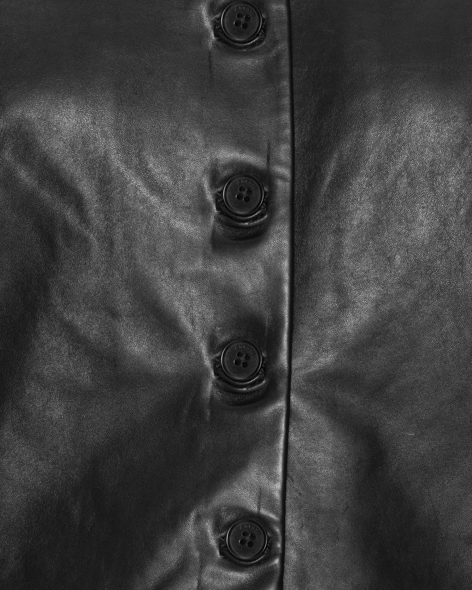 [ROTATE] Leather Jacket FW26 116172100BCR2091100