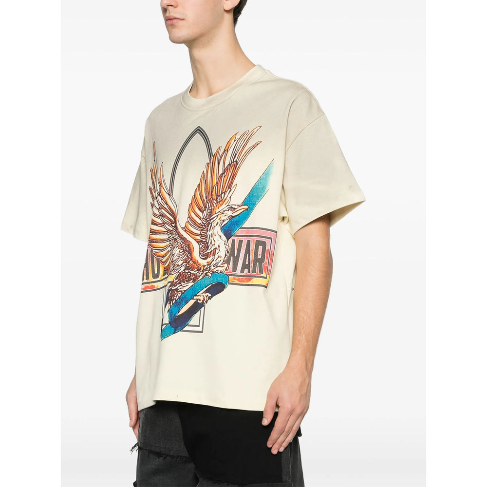 [Who Decides War] T-shirts Short Sleeve FW25 RIBBON TOUR JE  IVORY