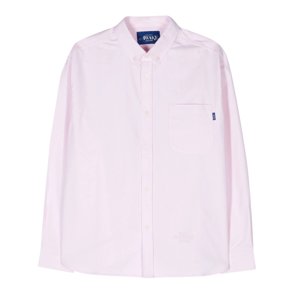 [Awake] Shirts Long Sleeve FW25 TP001  PINK
