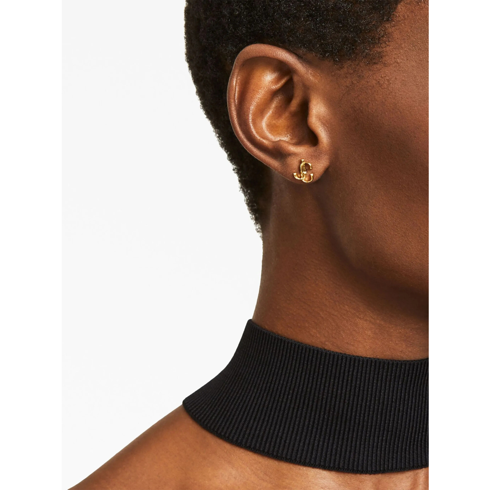 [Jimmy Choo] Earring FW26 JC MINI STUDS MFQ GOLD