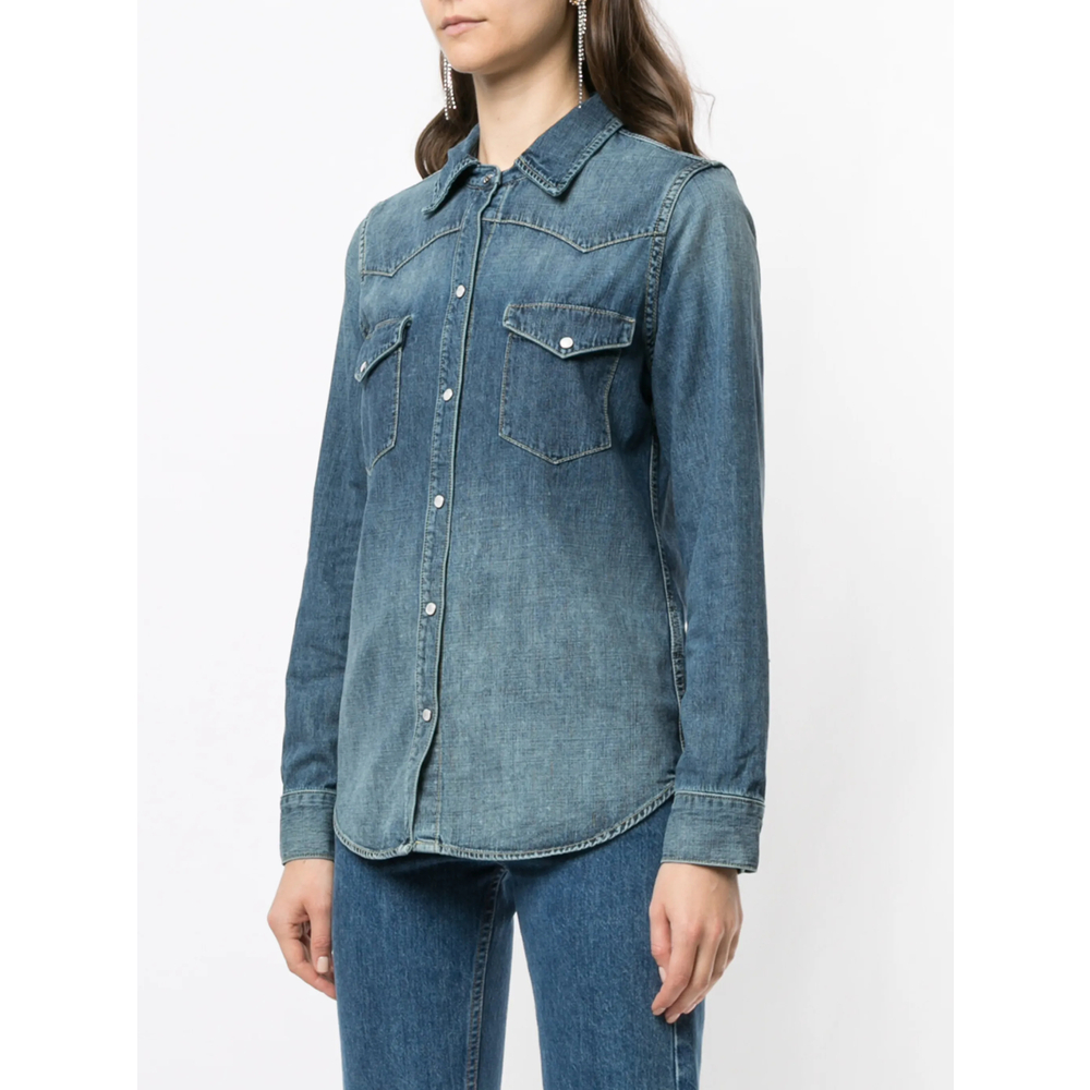 [Nili Lotan] Shirts Long Sleeve SS26 11032-W46 TRAVIS CLAWA