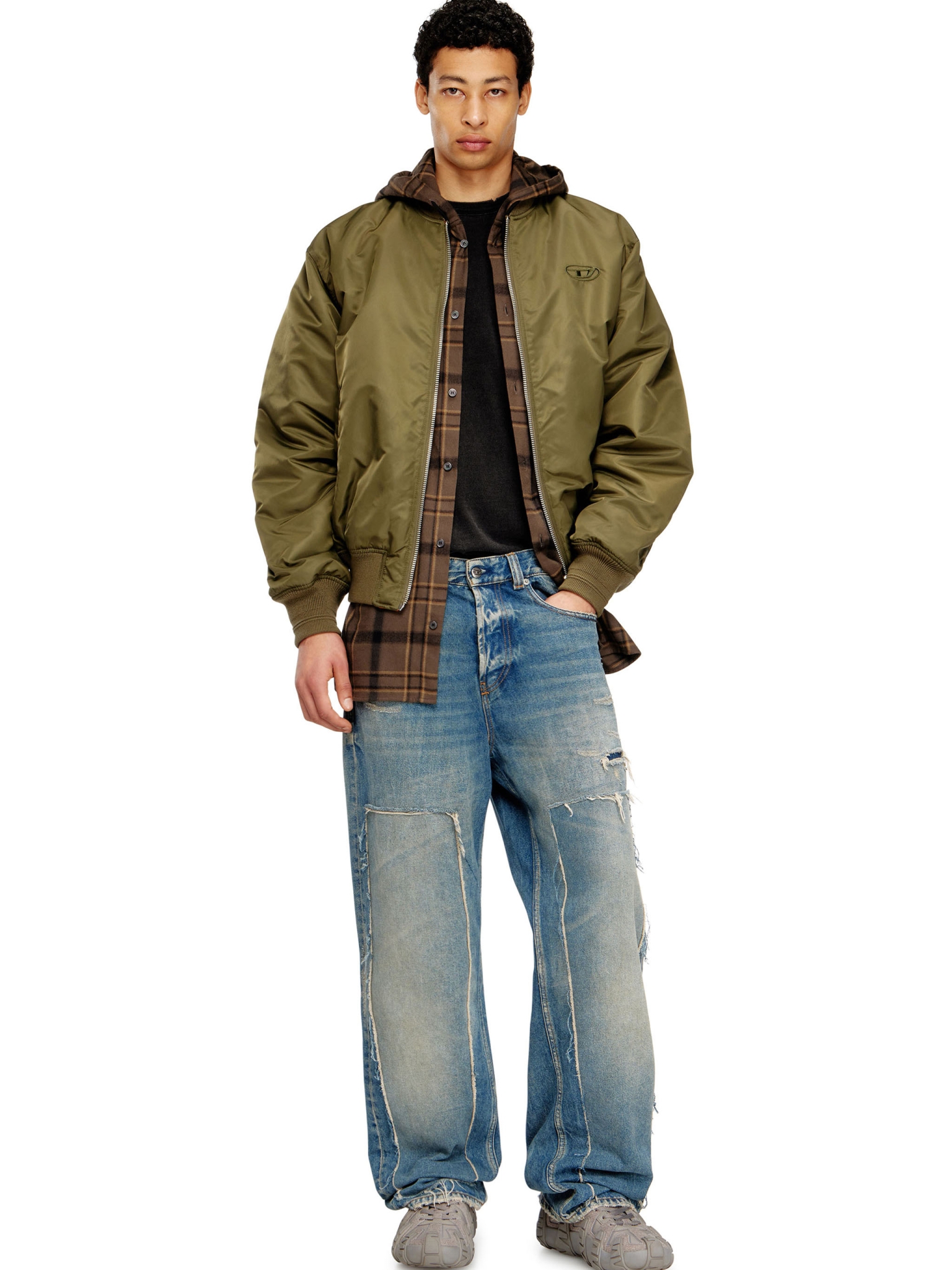 [Diesel] Bomber Jacket FW26 A201180HCAS81E