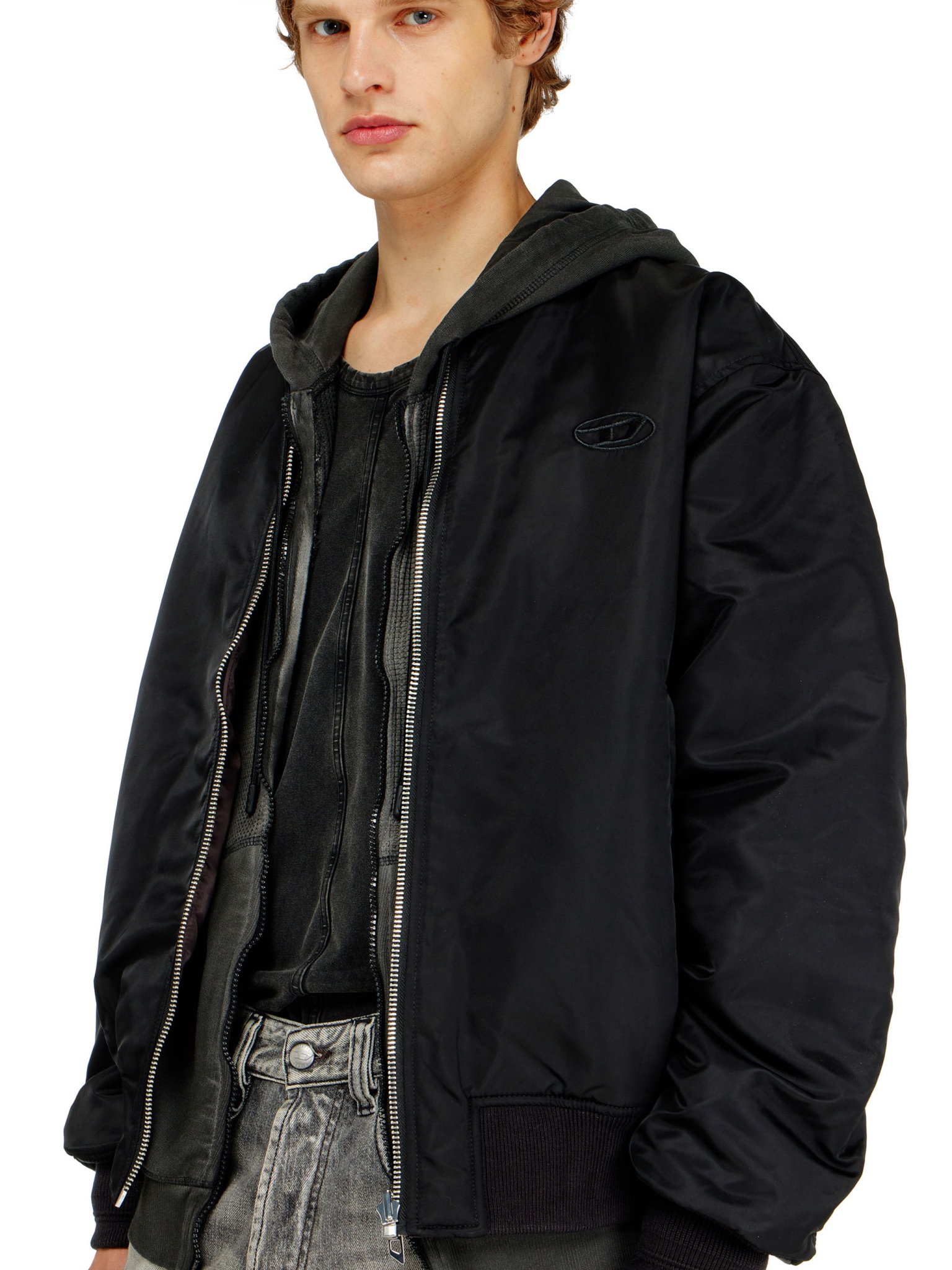 [Diesel] Bomber Jacket FW26 A201180HCAS9XX