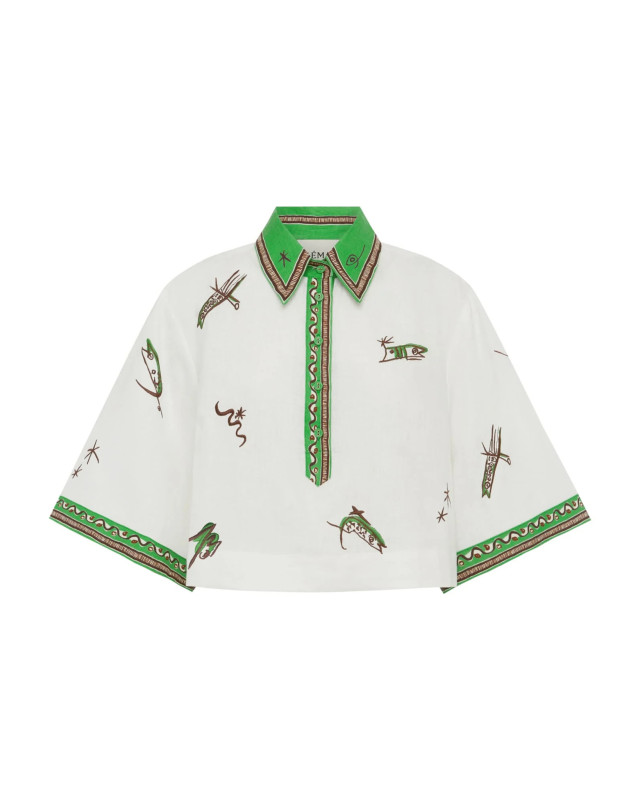 [Alemais] Shirts Short Sleeve FW26 7402TIVORY