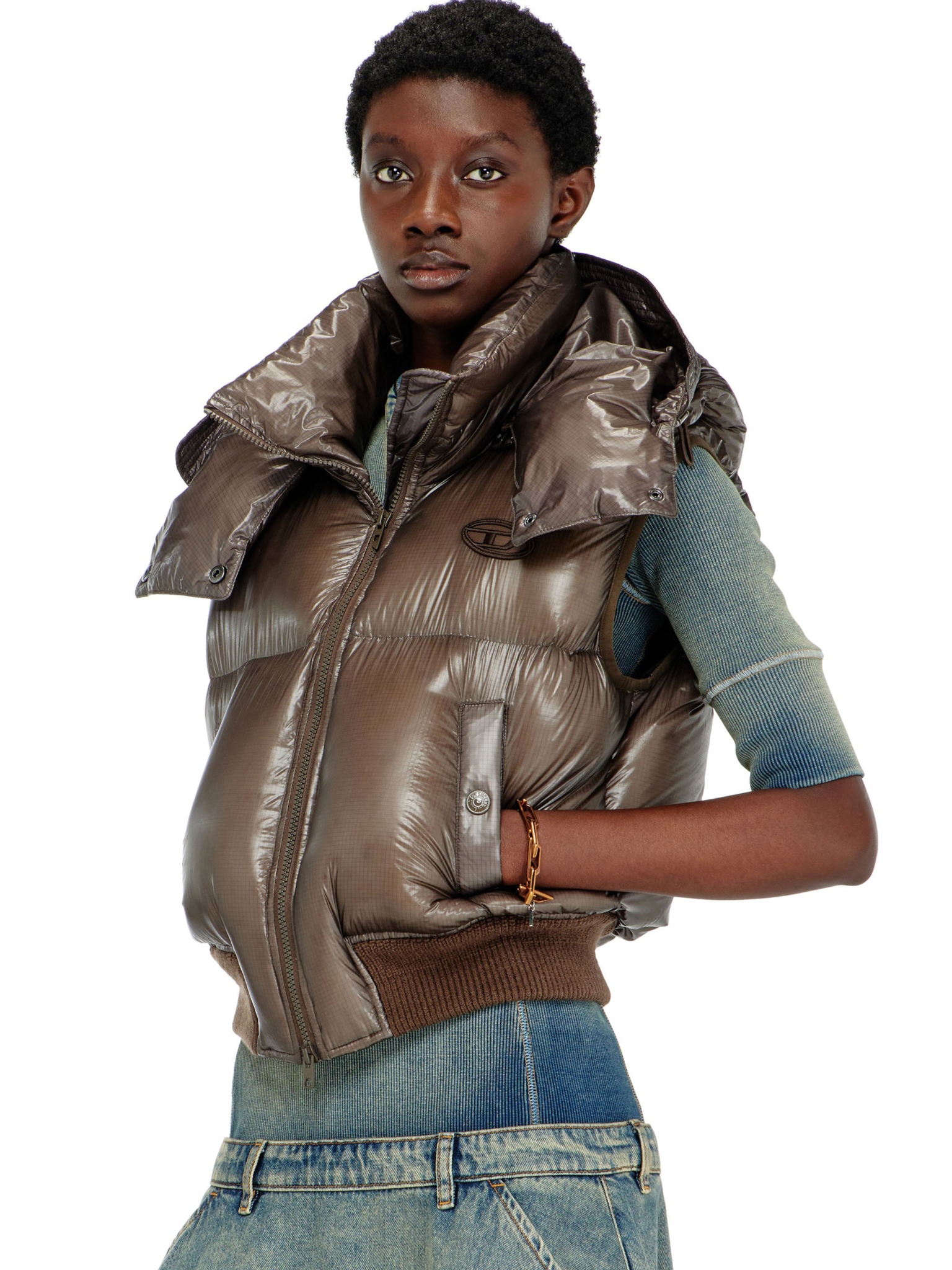 [Diesel] Down jacket FW26 A221630BKCP96H