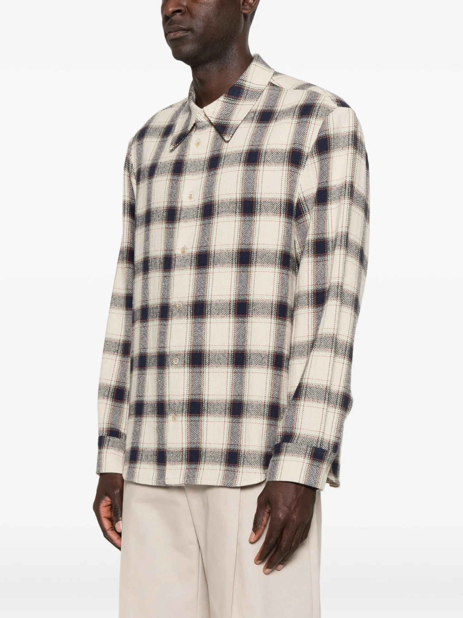 [Sefr] Shirts Long Sleeve SS26 MSS26WESNAV