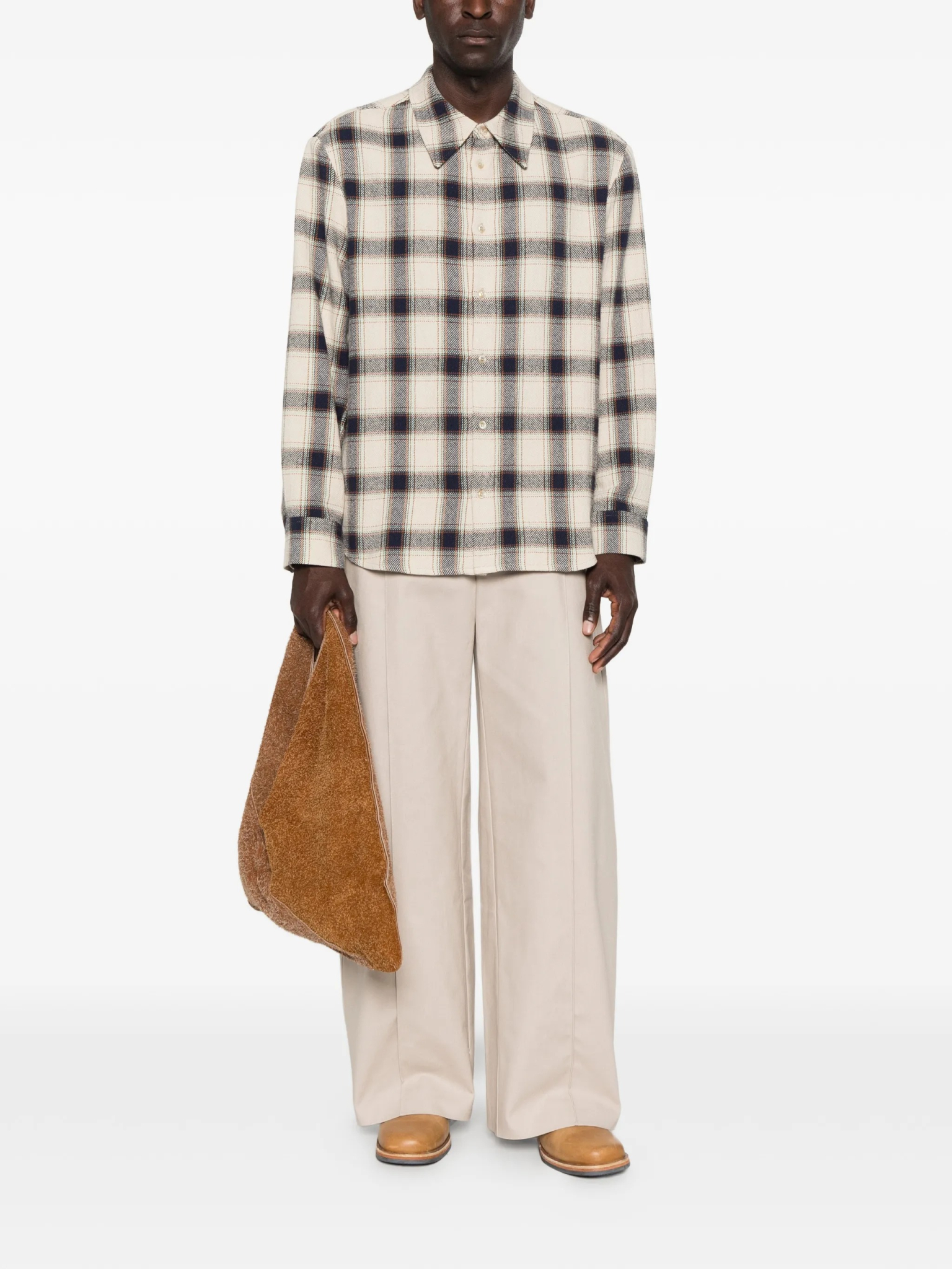 [Sefr] Shirts Long Sleeve SS26 MSS26WESNAV