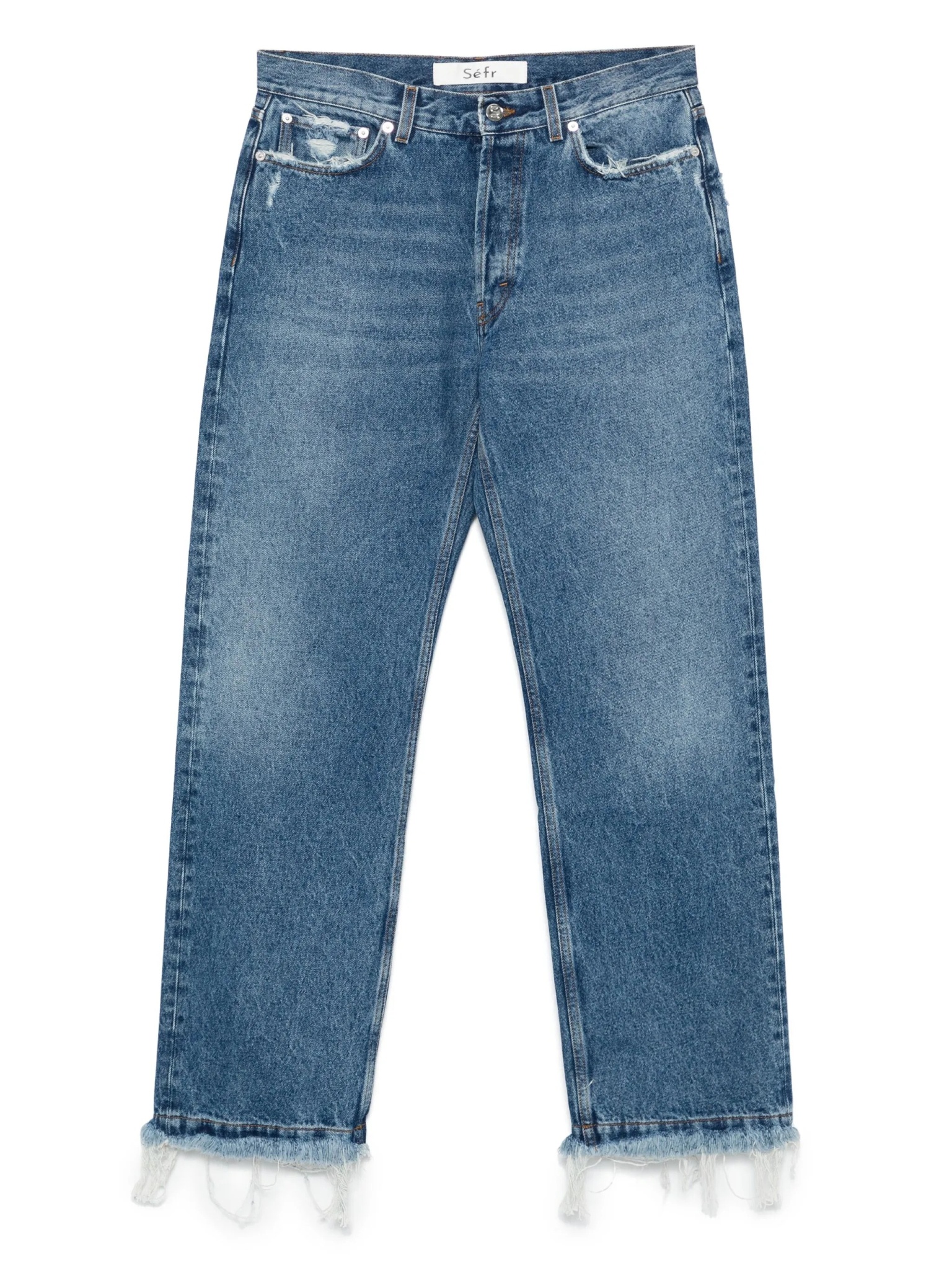 [Sefr] Jeans SS26 MSS25FRAYEDCUTDAR
