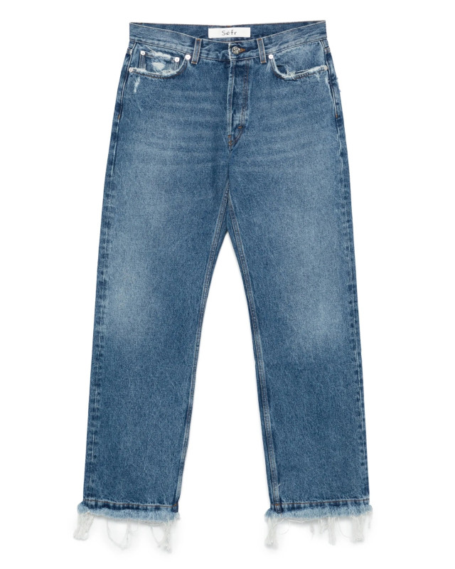 [Sefr] Jeans SS26 MSS25FRAYEDCUTDAR