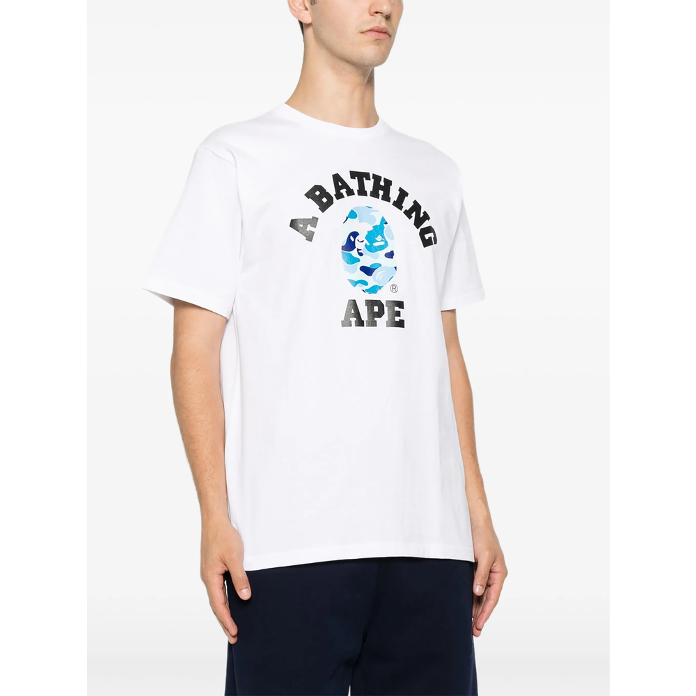 [A BATHING APE] T-shirts Short Sleeve SS26 001TEM301004M  WHXBL