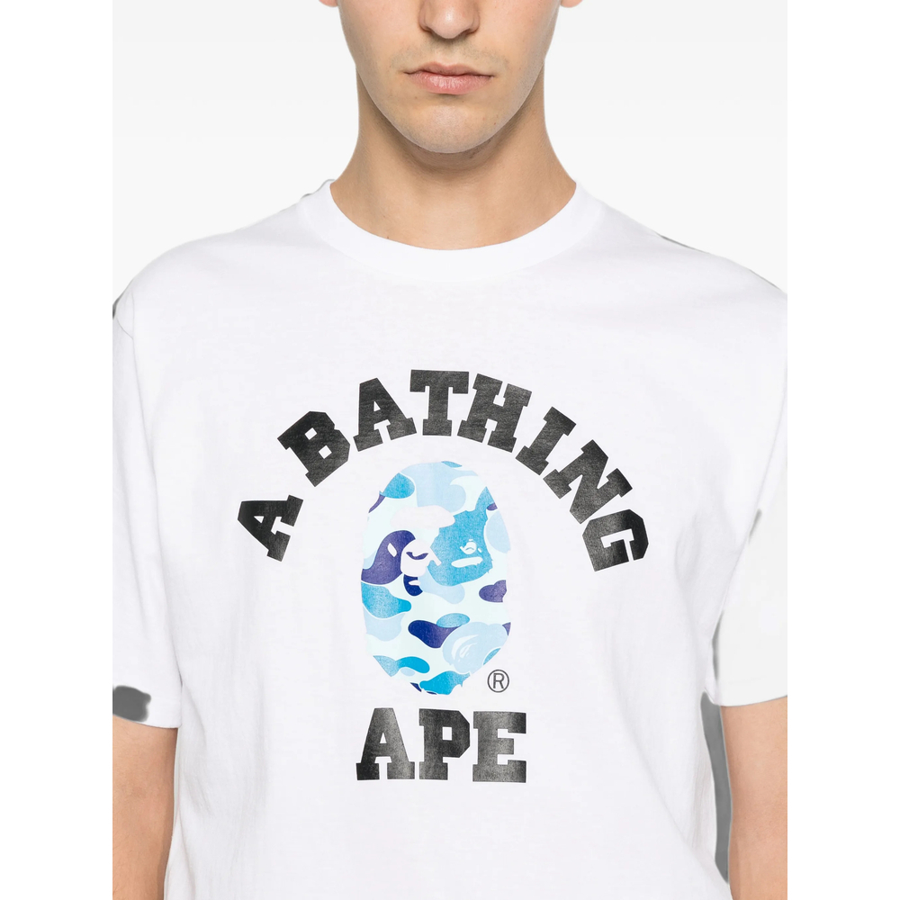 [A BATHING APE] T-shirts Short Sleeve SS26 001TEM301004M  WHXBL