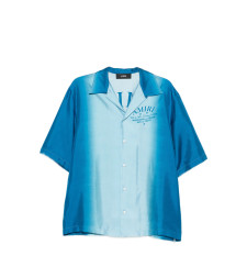 [Amiri] Shirts Short Sleeve FW26 AMTOSH1205  SAPPH