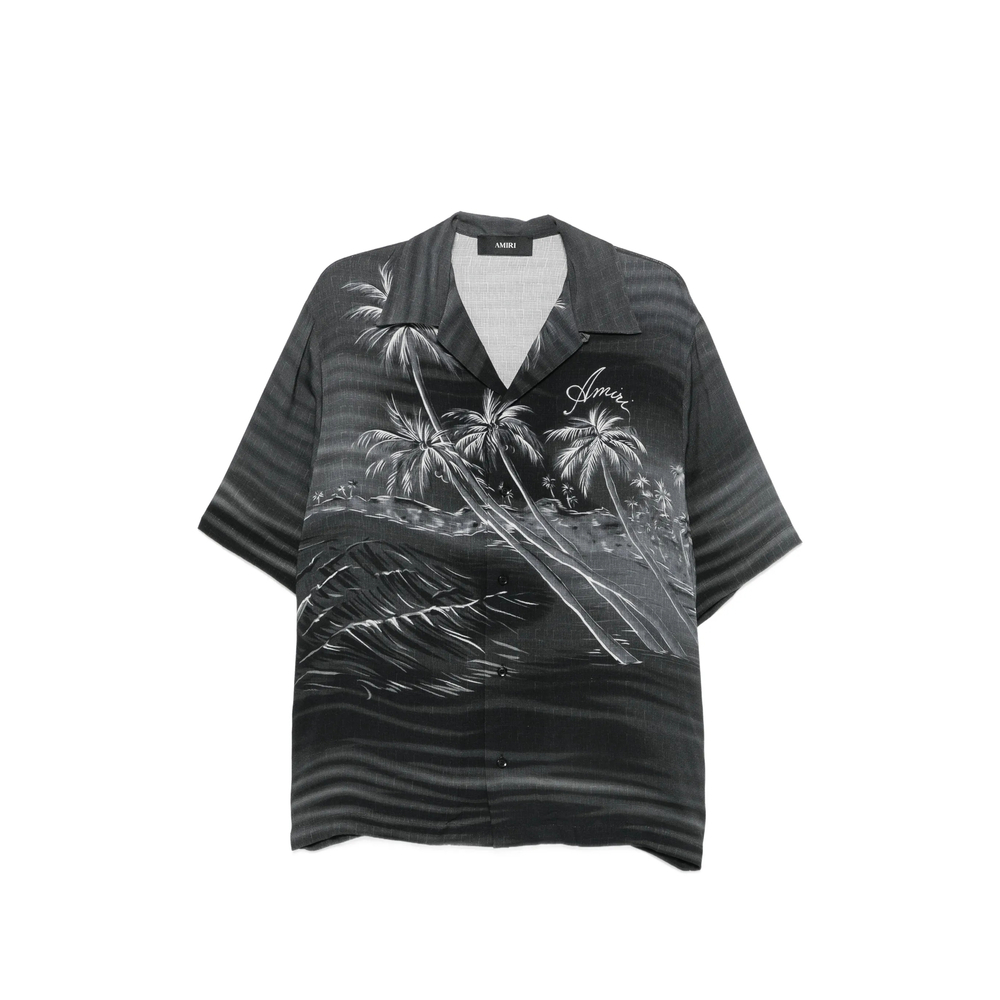 [Amiri] Shirts Short Sleeve FW26 AMTOSH1166  BLACK