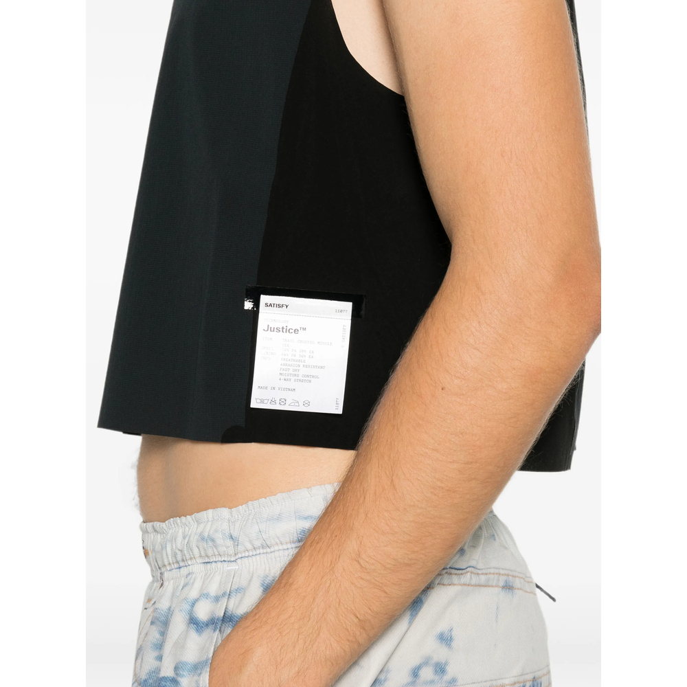 [SATISFY] T-shirts Short Sleeve SS26 11077-00001  BLACK