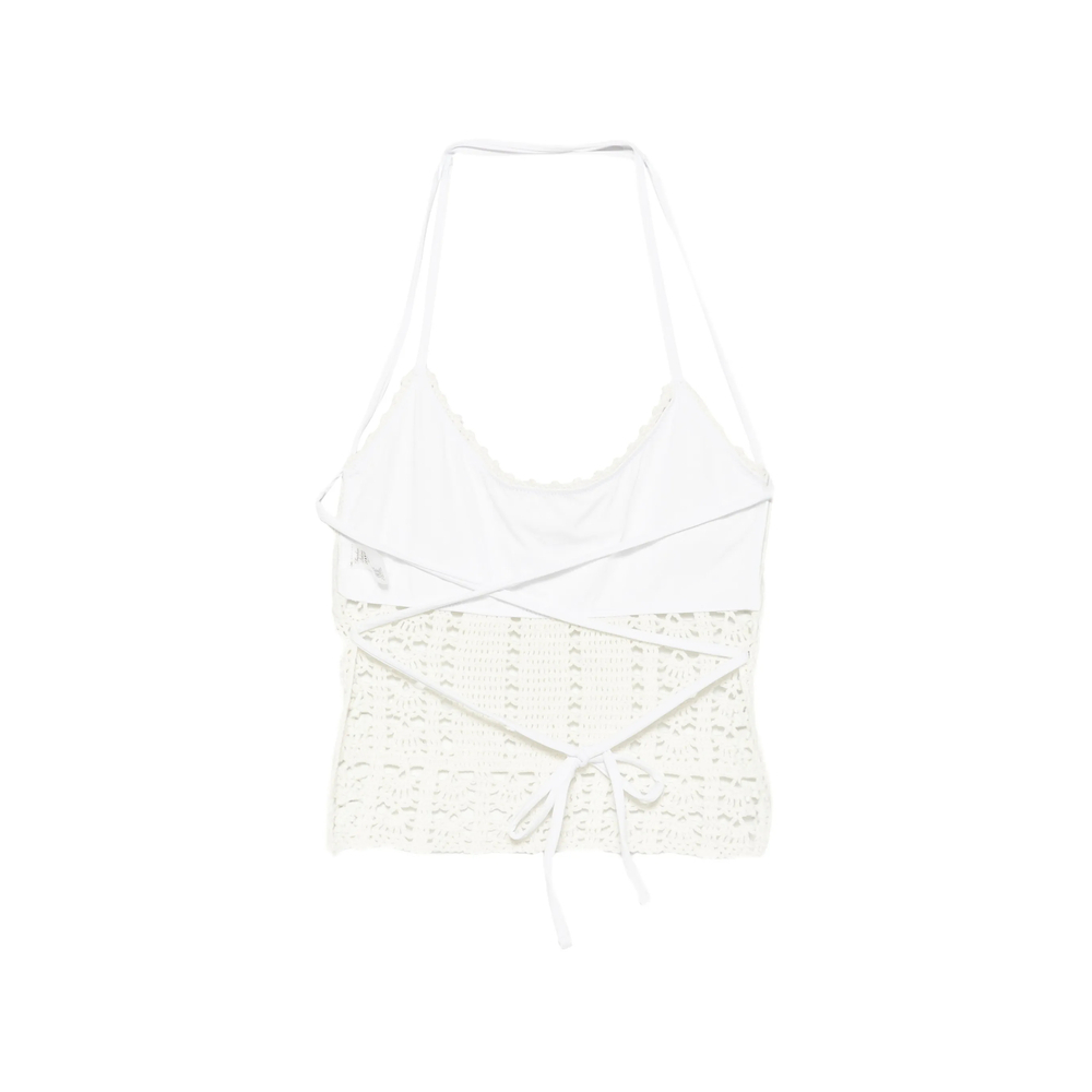 [Frankies Bikinis] Tank top FW26 10592CH  IVORY