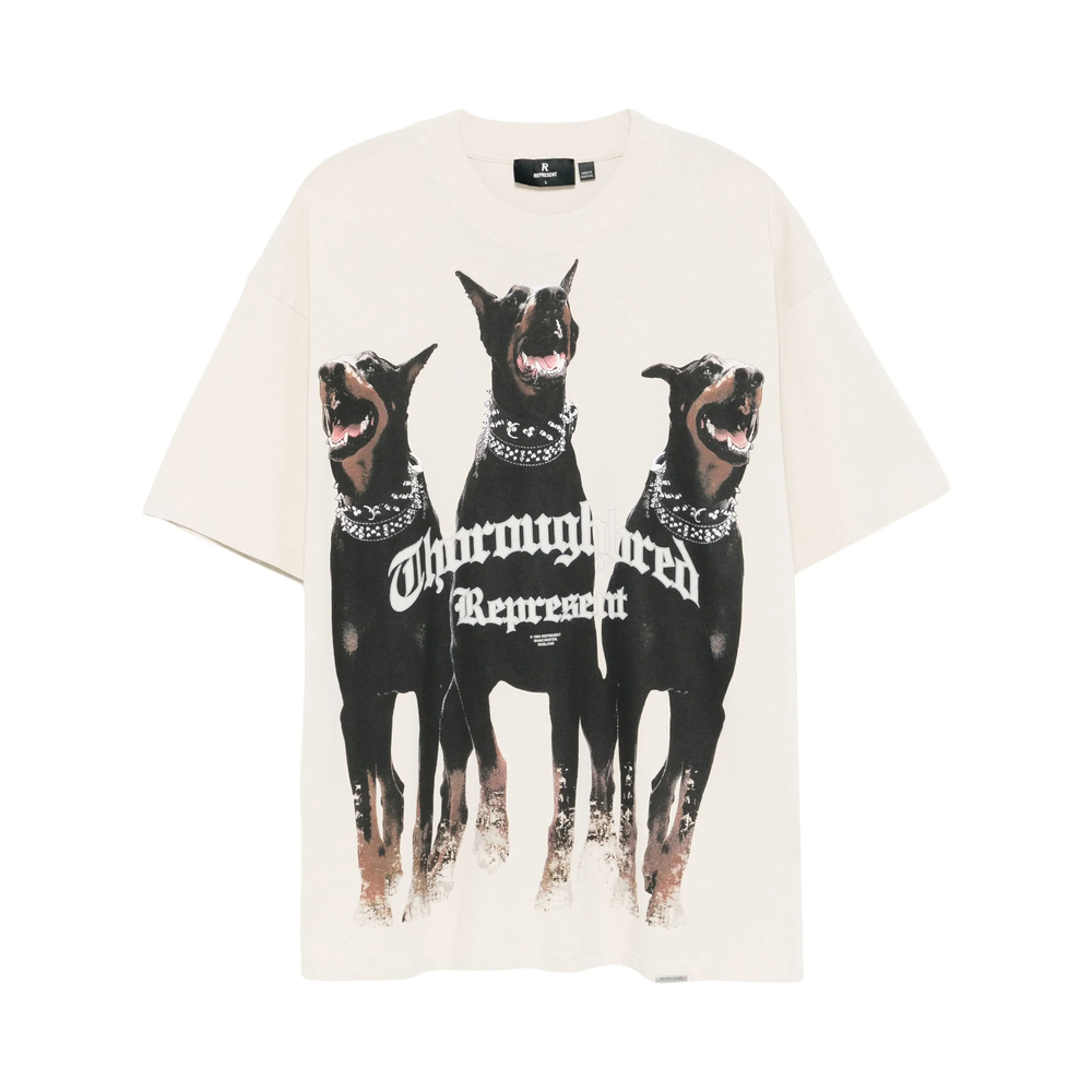 [Represent] T-shirts Short Sleeve FW26 MLM41135-002  WHITE