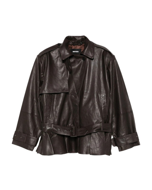 [ROTATE] Leather Jacket FW26 1158171667 BIKER 1667