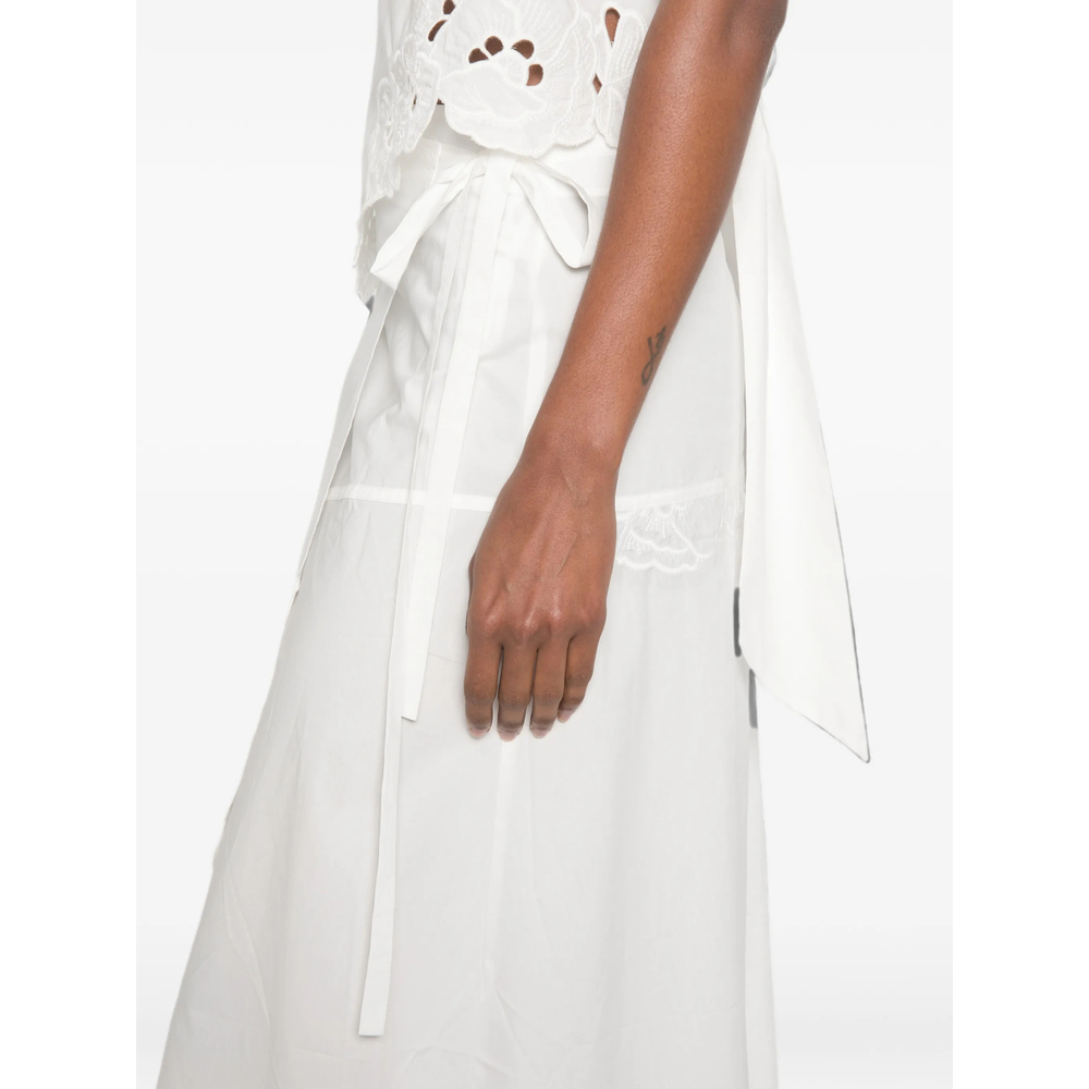 [Sir.] Midi skirt FW26 SIR226-3018  IVORY