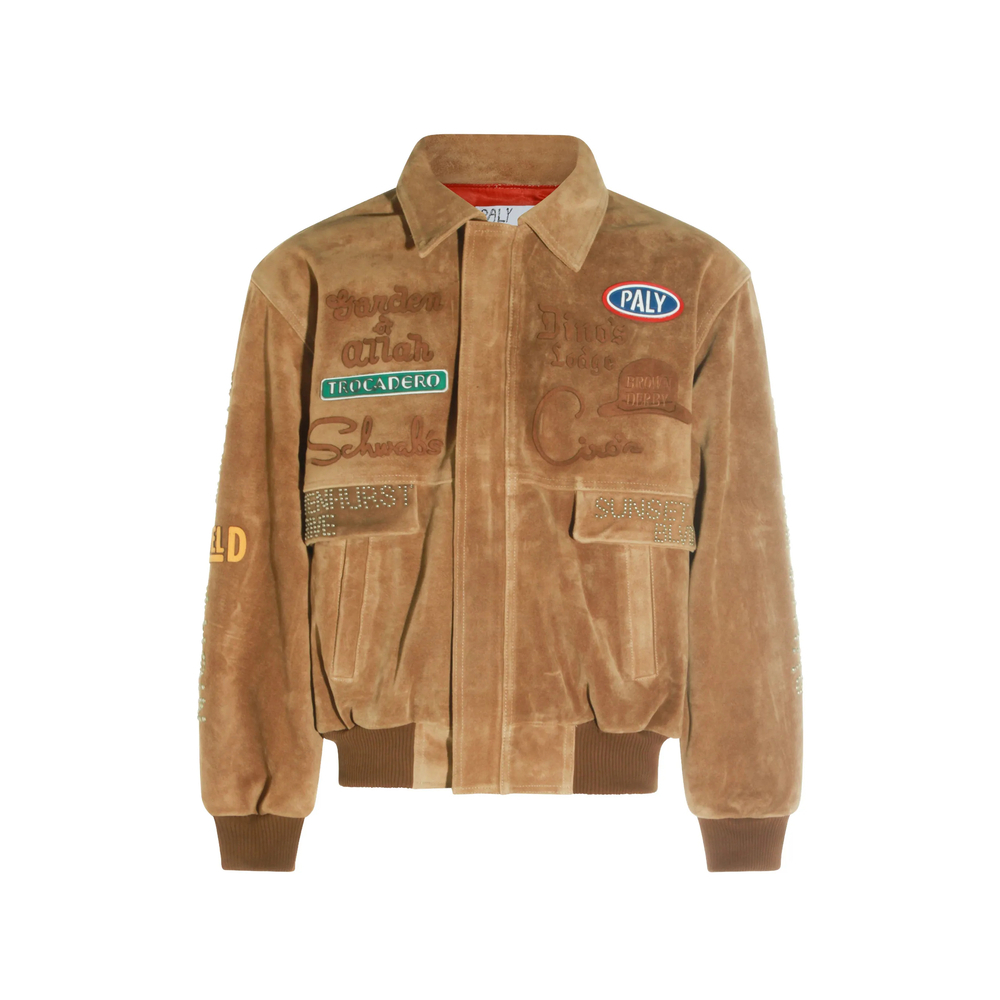 [Paly Hollywood] Leather Jacket FW26 7U007Q1010  TAN