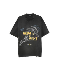 [Represent] T-shirts Short Sleeve FW26 MLM101188-02  BLACK