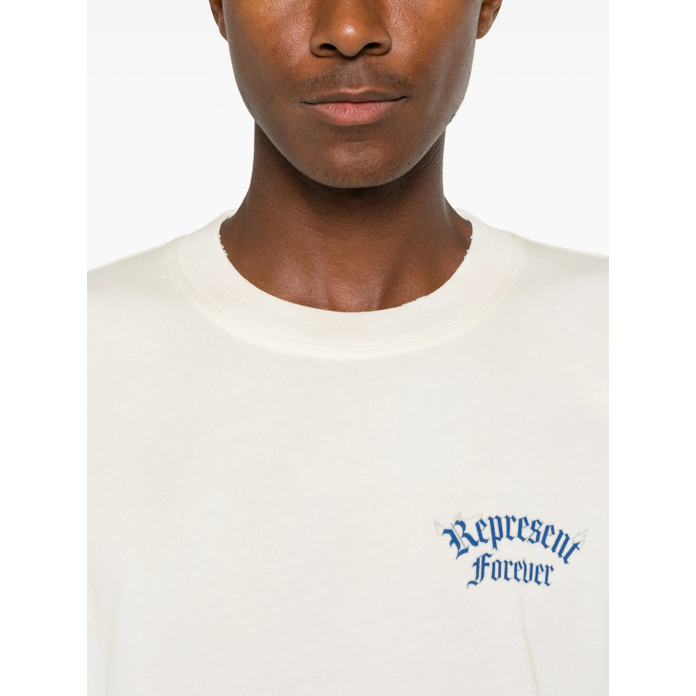 [Represent] T-shirts Short Sleeve FW26 MLM101189-72  WHITE