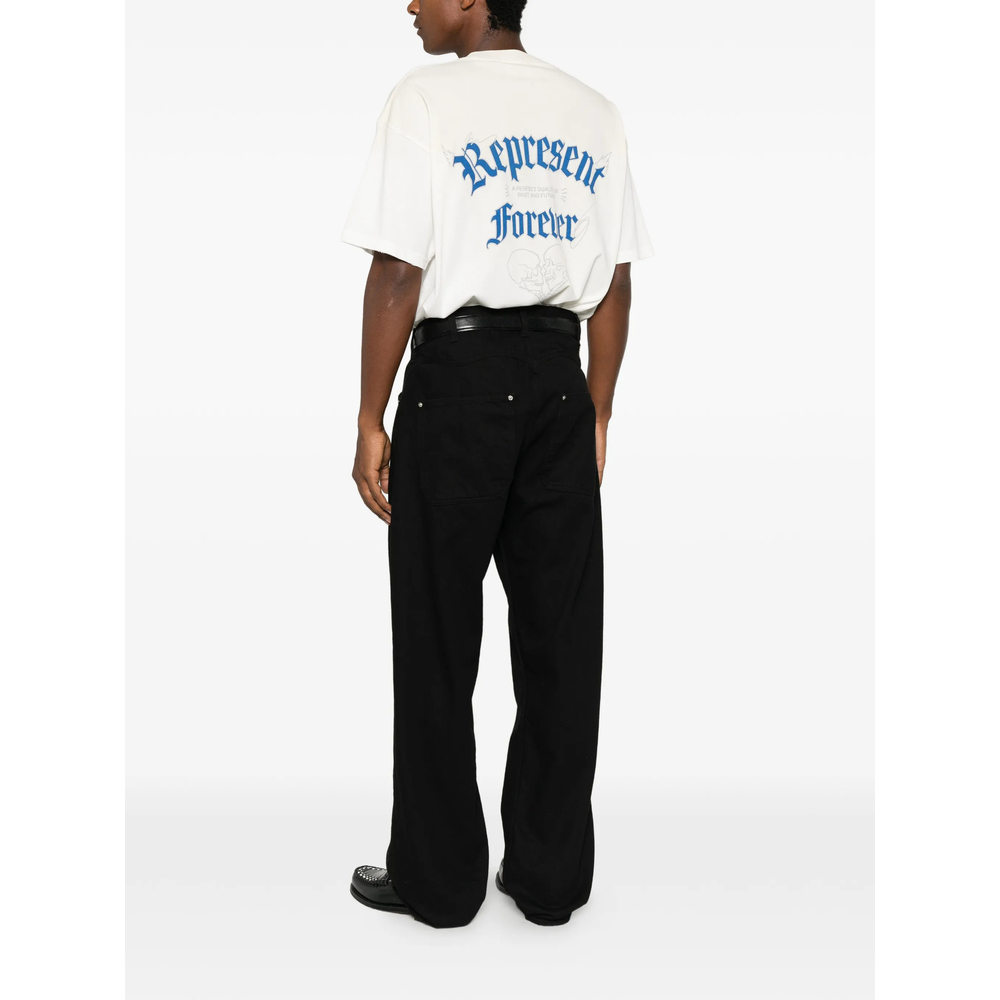 [Represent] T-shirts Short Sleeve FW26 MLM101189-72  WHITE