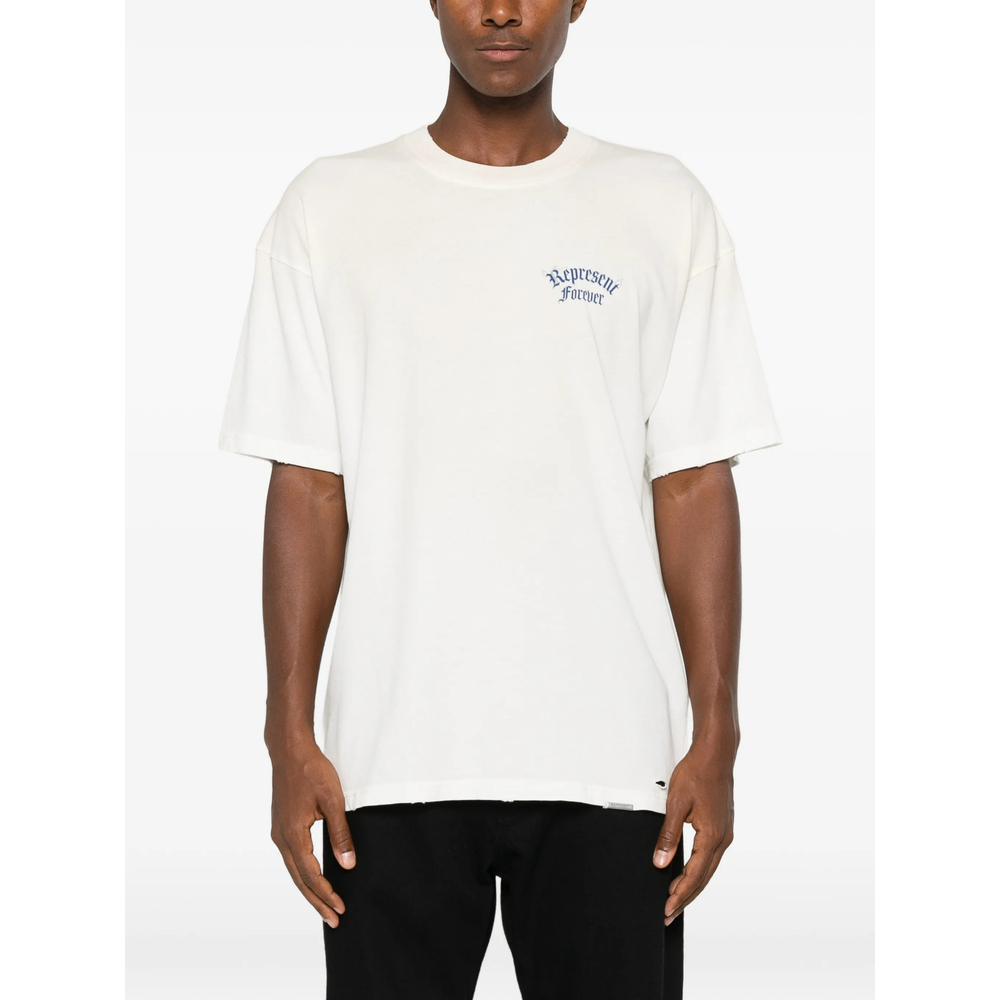 [Represent] T-shirts Short Sleeve FW26 MLM101189-72  WHITE