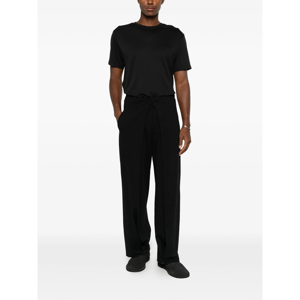 [CALVIN KLEIN] T-shirts Short Sleeve FW26 LV04LG222GUB1  BLACK