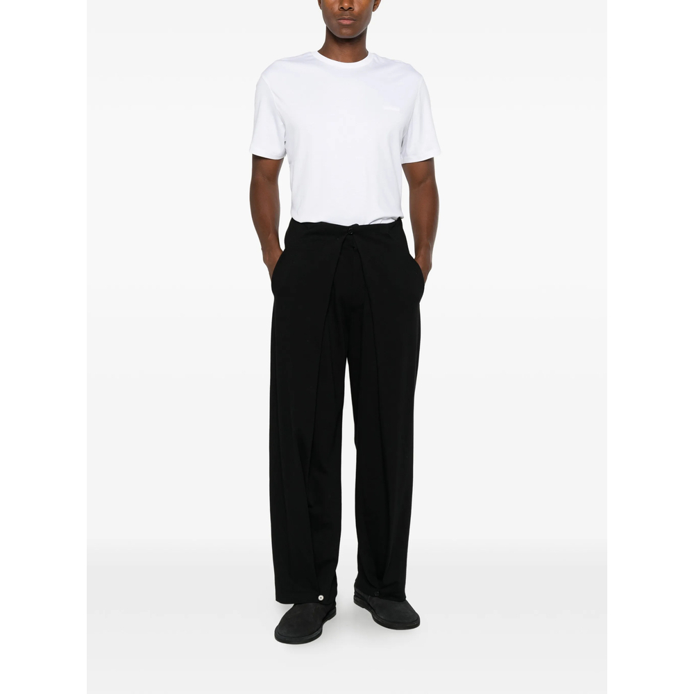 [CALVIN KLEIN] T-shirts Short Sleeve FW26 LV04LG222GYAF  BRWHI