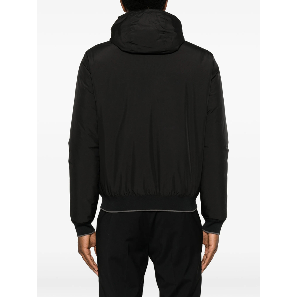 [Moorer] Zip up FW26 I100050 ONIRO NERO