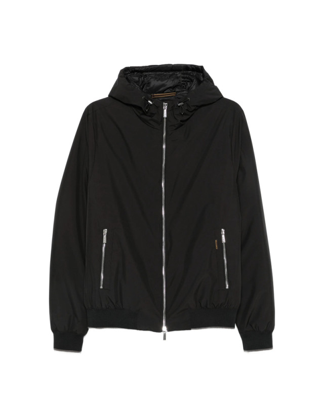 [Moorer] Zip up FW26 I100050 ONIRO NERO