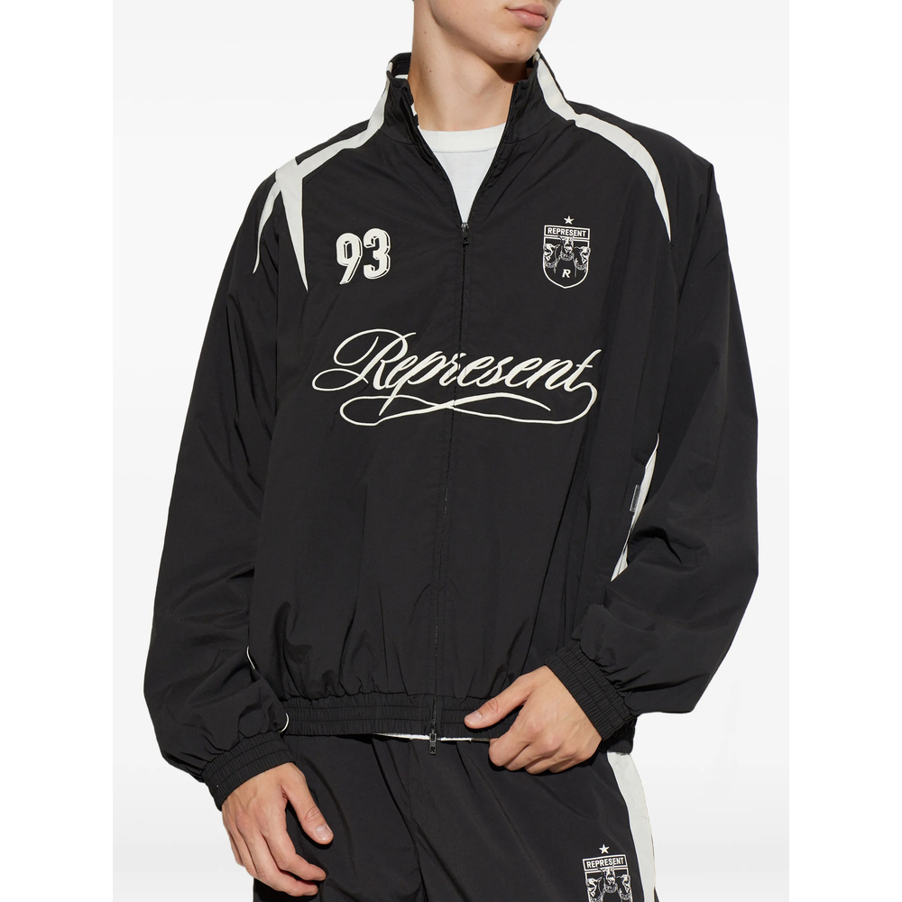[Represent] Track jacket FW26 MLM101196-01  BLACK