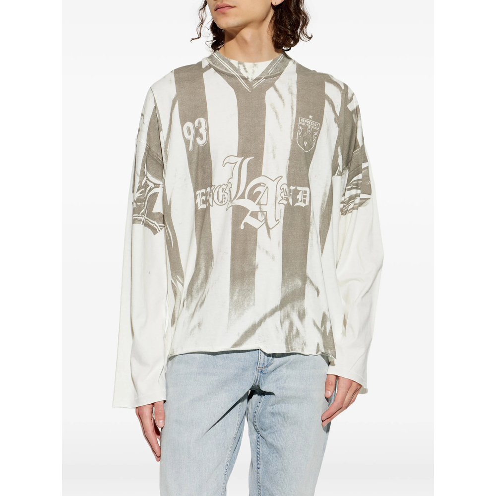 [Represent] T-shirts Long Sleeve FW26 MLM101219-72  WHITE