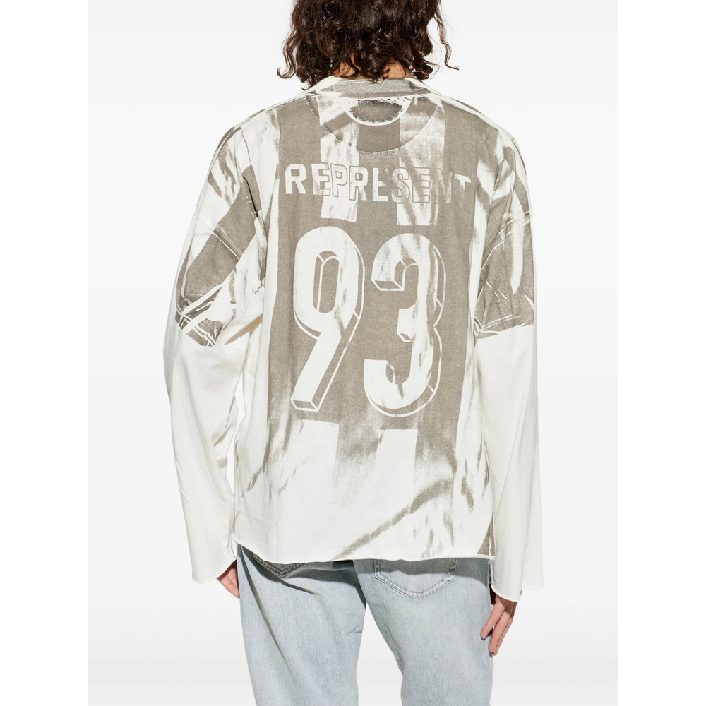 [Represent] T-shirts Long Sleeve FW26 MLM101219-72  WHITE