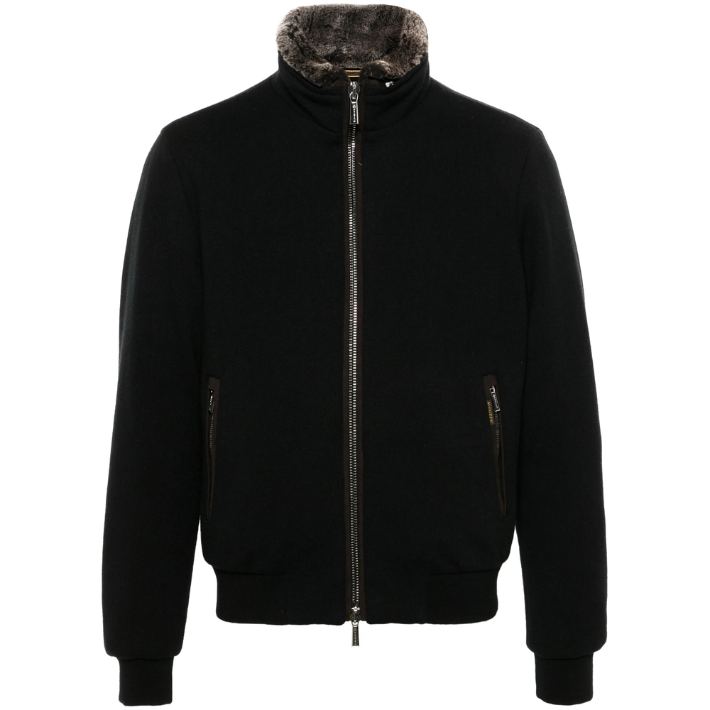 [Moorer] Bomber Jacket FW26 O100097 BELLATI-MR NERO