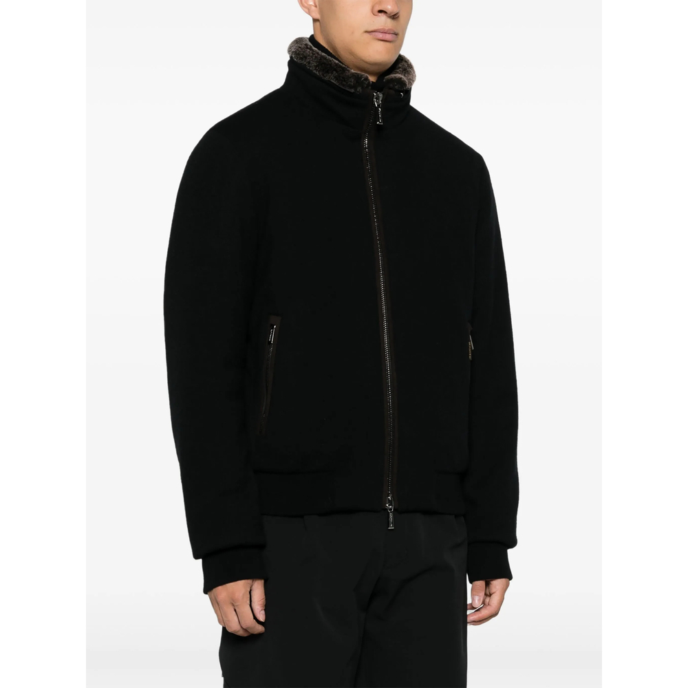 [Moorer] Bomber Jacket FW26 O100097 BELLATI-MR NERO