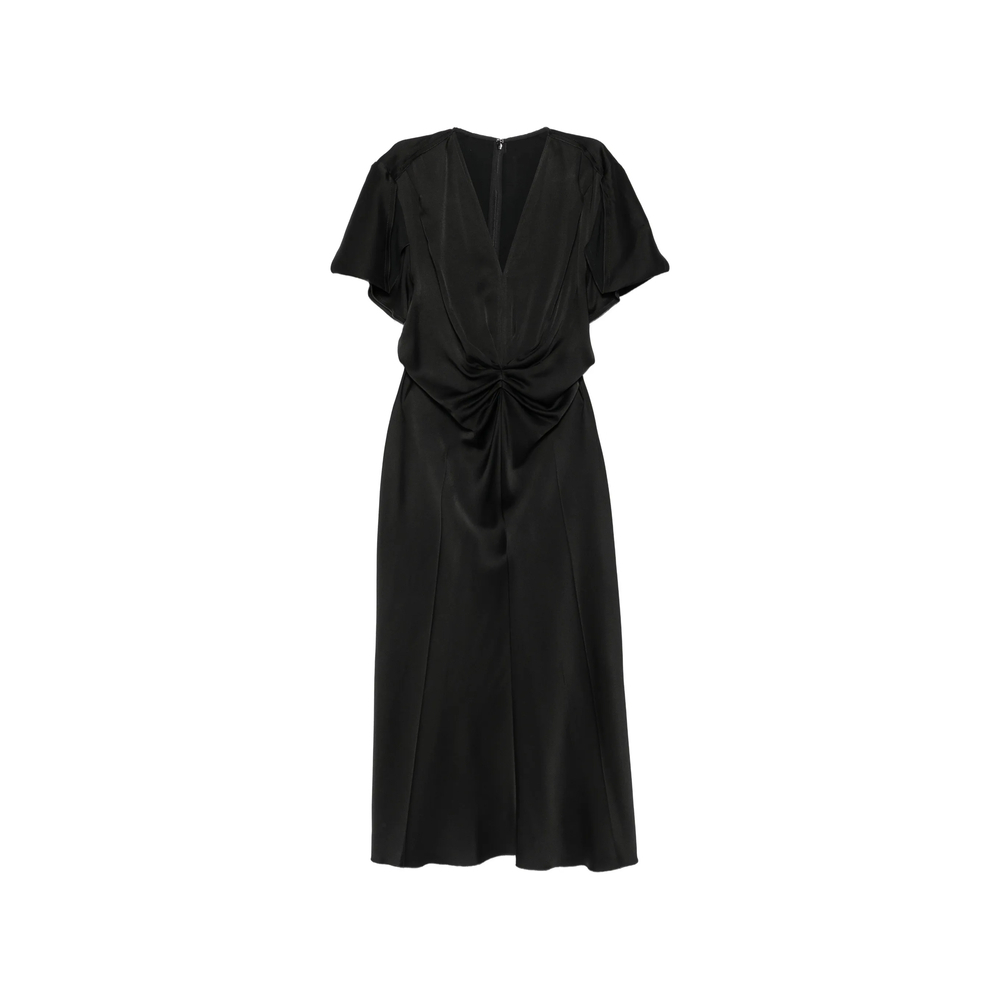 [VICTORIA BECKHAM] Short sleeve dress FW26 1226WDR005195D  BLACK