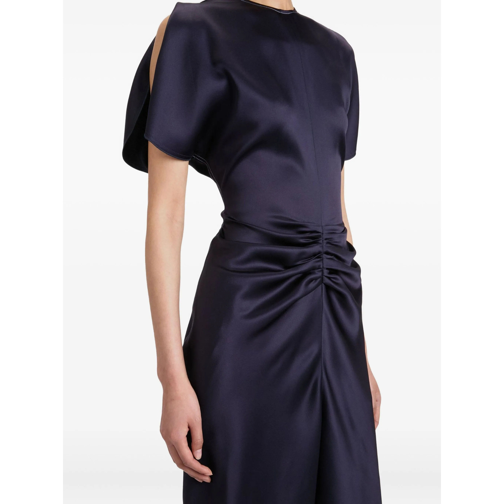[VICTORIA BECKHAM] Short sleeve dress FW26 1325WDR005227D  MIDNI
