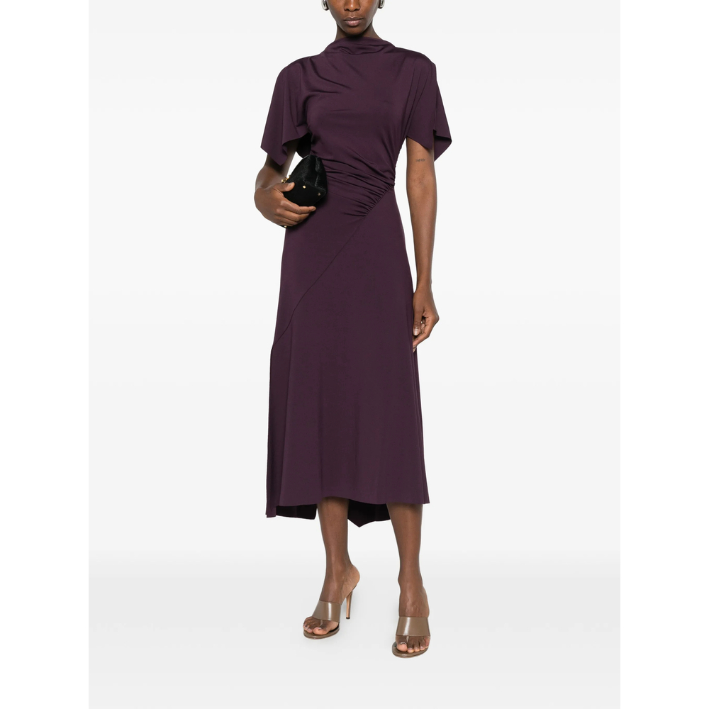 [VICTORIA BECKHAM] Short sleeve dress FW26 1326JDR007350A  BLKCU