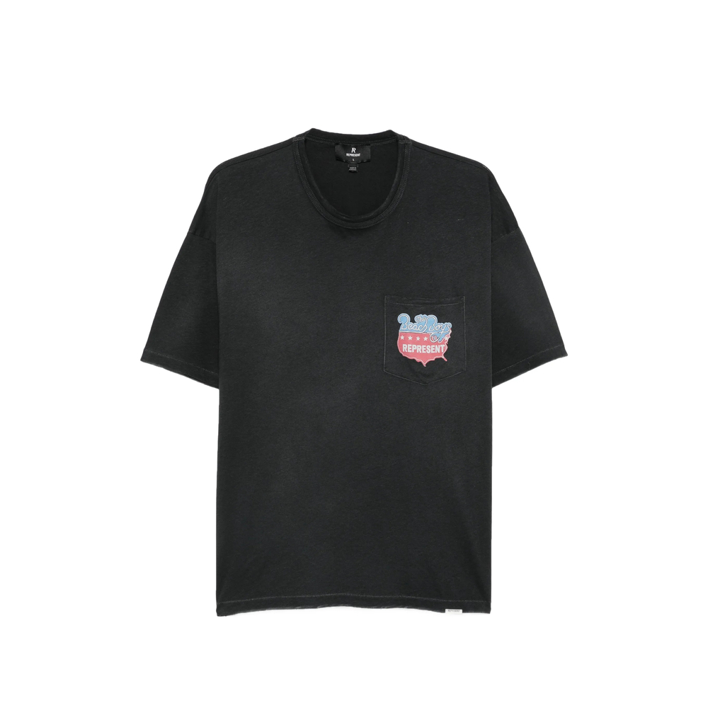 [Represent] T-shirts Short Sleeve FW26 MLM101221-04  BLACK