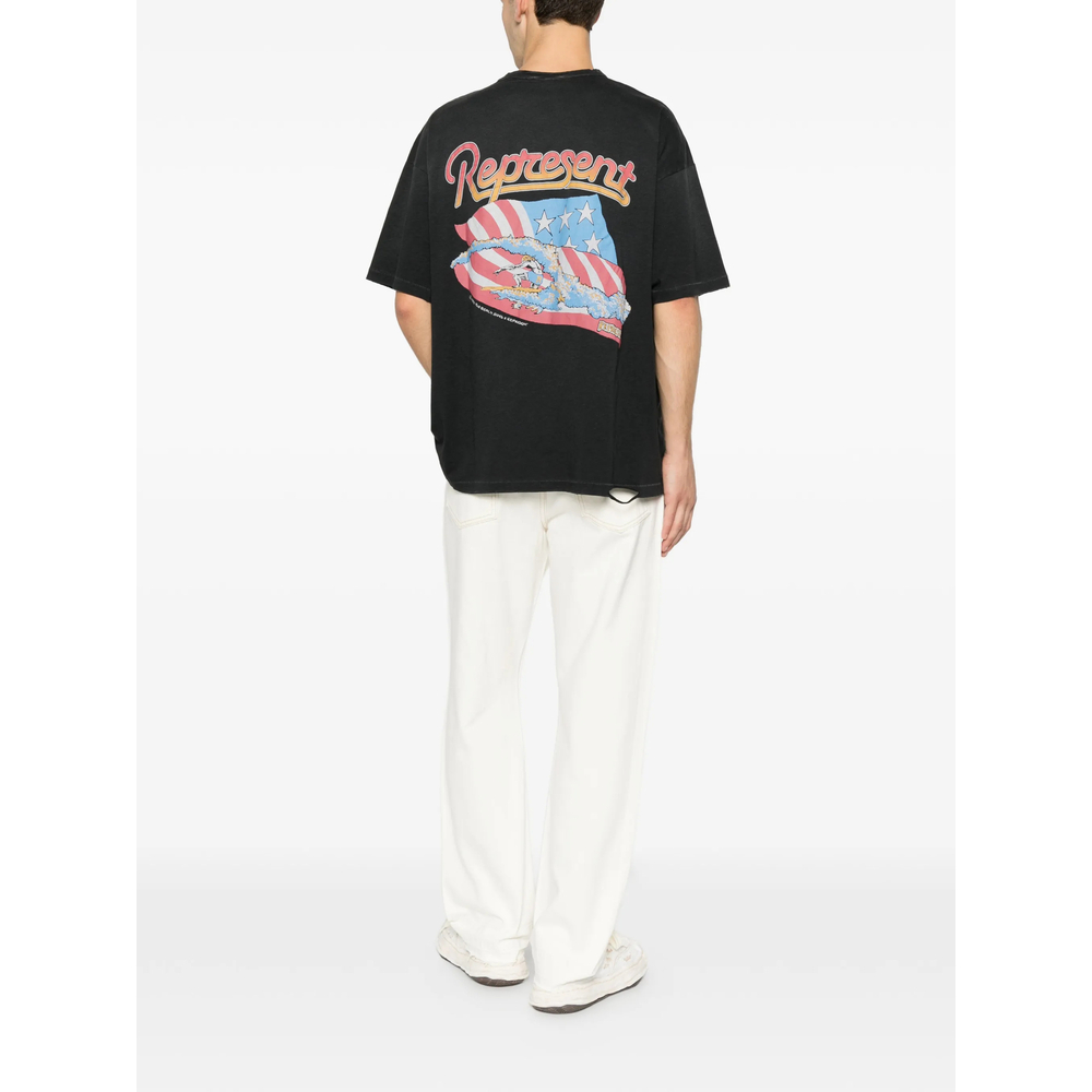 [Represent] T-shirts Short Sleeve FW26 MLM101221-04  BLACK