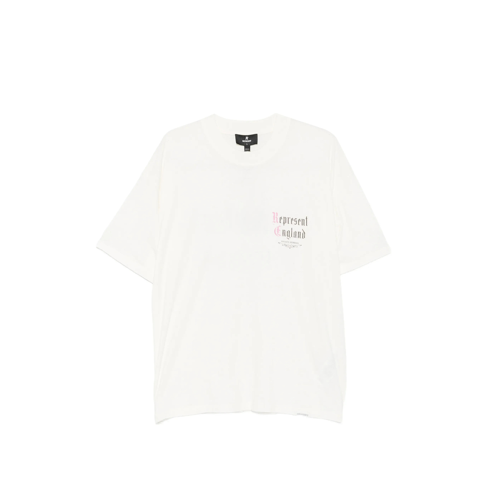[Represent] T-shirts Short Sleeve FW26 MLM101231-72  WHITE