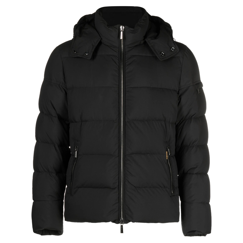 [Moorer] Down Jacket FW26 I100134 BRETT-SKT NERO