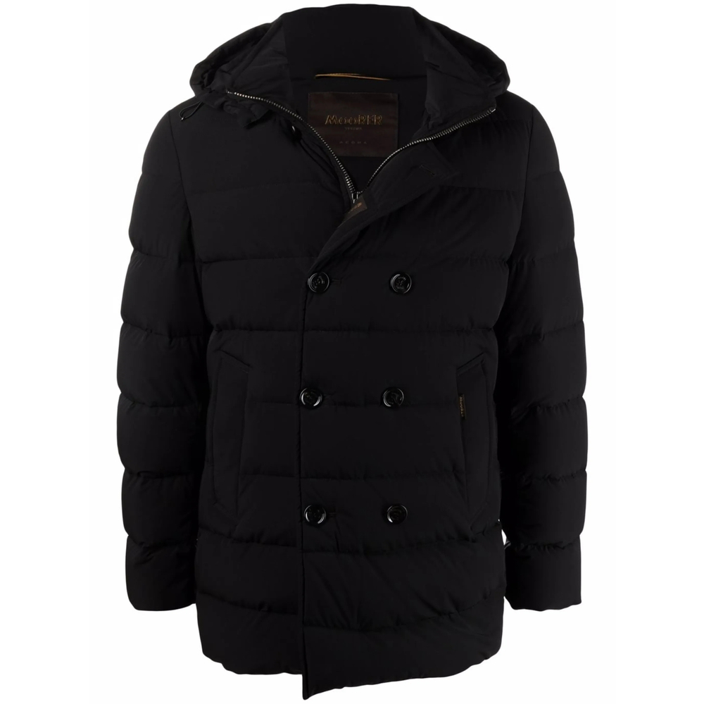 [Moorer] Down Jacket FW26 I100188 FLORIO-KN NERO