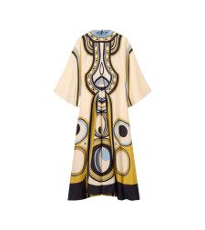 [La Double J] Long sleeve dress FW26 DRE0232 SIL006SAC0 WH04